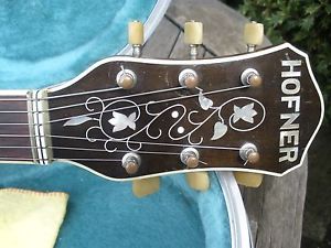 HOFNER  PRESIDENT 1959 WITH RARE JIM CAIRNS PICKUPS