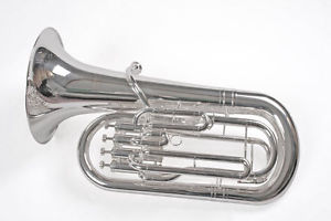 Bb Euphonium, silber
