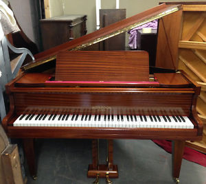 Hopkinson Baby Grand Piano in  Light Mahogany Gloss cabinet