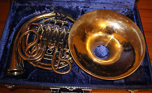 Doppelhorn Miraphone mit Koffer