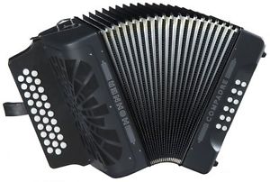 NEW Hohner COEB Compadre Button Accordion Black EAD E A D Mi 31 Button MM