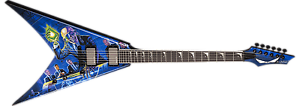DEAN Dave Mustaine Signature VMNT V GUITAR Rust In Peace RIP w/ HARD CASE