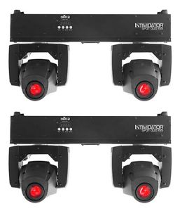 2 NEW CHAUVET DJ Intimidator Spot Duo 155 - Compact Dual LED Moving Heads