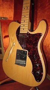 1999 Fender Telecaster Thinline Electric Guitar w/ Original Case & Candy CLEAN