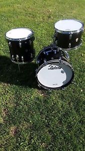 Vintage 1959 Ludwig Transition Badge Port-a-Pak 3pc Drumset