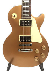GIBSON Les Paul 50s Tribute 2016 HP RW Satin Gold Top Dark Back B-WARE