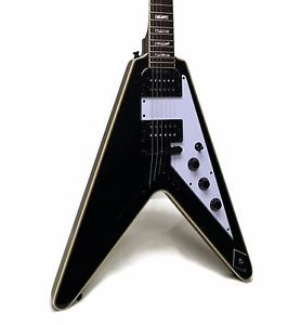 Epiphone Flying V Custom Limited Edition Electric Guitar - Ebony
