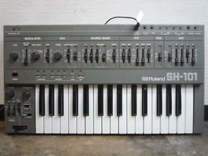 Roland SH-101 Keyboard Synthesizer in excellent condition from Japan