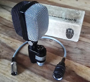 Viintage AKG D20 - incl. case - Top condition - Sound sample in item description