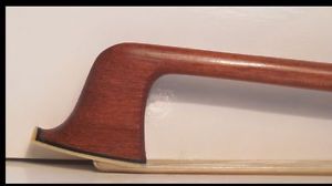 ZERTIFIZIERTER LOUIS MORIZOT FRERE FRANZÖSISCHER GEIGENBOGEN VIOLINBOGEN SILBER