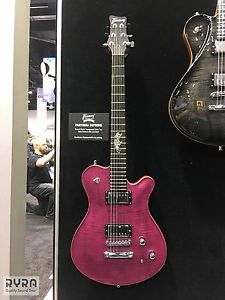 Custom Shop Masterbuilt- Framus Panthera Supreme  Violet, AAA Quilt, Purple LEDs