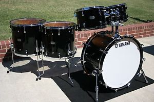 Yamaha Absolute Maple Hybrid - 5 pc. kit - 24, 12, 13, 16 & 18 - Piano Black