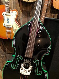 Custom King Doublebass Slap King with Blast Cult pickup Upright rockabilly