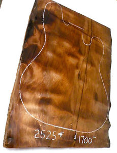 Ancient Kauri Wood! #2525 Intense Mega Curl billet!!!