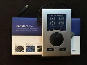 RME Babyface Pro 24-Channel 192 kHz bus-powered USB 2.0 audio interface
