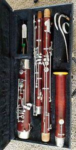 KOHLERT WINNENDEN WOOD BASSOON 1960'S SER#81838  PARTS/REPAIR (MINOR)