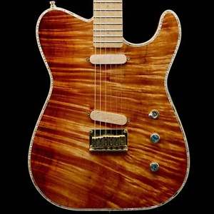 Nolan String Works Custom T Koa Electric Guitar w/ '63 Strat Pickup, Pre-Owned