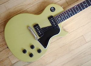 2010 Gibson Les Paul Special Custom Shop Historic VOS TV Yellow w/ohc, COA, Tags