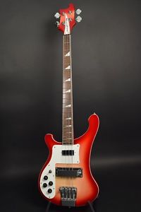 MONOGRAM / MR-900B LH/FG Red Electric bass w/ Soft case Left hand From JAPAN