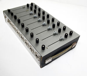 Vintage Röhrenmischpult Tube-mixing console for Klangfilm m. Binson Stromversorg