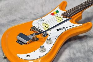 Teisco SP-62 Spectrum Metalic Orange guitar FROM JAPAN/512