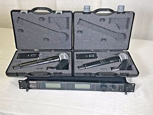 Shure UR4D Dual Wireless Combo System