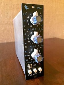 API 550A 3-Band Equalizer (Very Clean - 1 year old)