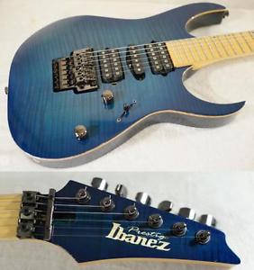 Ibanez Prestige RG2680M Electric Guitar See Thru Blue DiMarzio Pickup from Japan