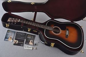 2017 Martin Custom Shop D-28 Adirondack 1 3/4" Nut 1935 Sunburst Guitar #2074088