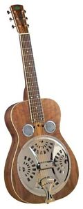Regal RD-65 Artist Series Squareneck Resophonic Guitar - Natural Walnut