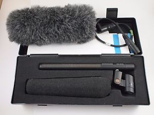 Sennheiser MKH 416-P48 with case and foam windshield and extras