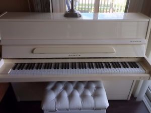 UPRIGHT PIANO WITH STOOL