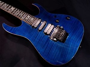 Ibanez j.cutom RG8570Z Royal Blue Sapphire guitar FROM JAPAN/512