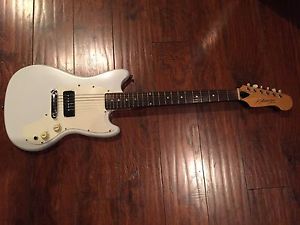 Vintage 1966 Kalamazoo KG1 w/ P90 Gibson Melody Maker Arctic White Guitar