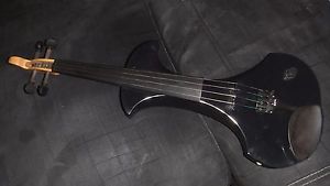 Zeta Strados Electric Violin Fiddle Vintage Black