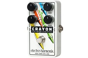 NEW Electro Harmonix EHX Crayon 76 Full Range Overdrive Guitar Pedal