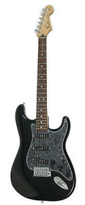 920D Fender Standard Strat Mod Duncan Everything Axe BK/BP w/Bag