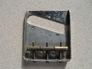 Vintage 1952 -1955 Fender Telecaster Bridge Plate