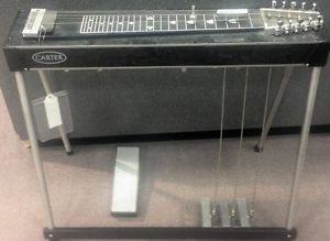 Carter Starter Pedal Steel Guitar with Goodrich 120 volume pedal