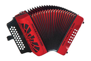 NEW Hohner COER Compadre Button Accordion Red EAD E A D Mi 31 Button MM