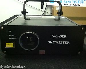 X-Laser Skywriter Green ILDA Laser!