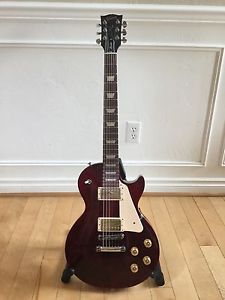 Gibson 2017 American Les Paul Studio T Electric Guitar Wine Red U.S.A