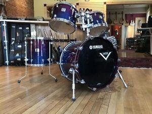 Yamaha Maple Custom Absolute Nouveau with 1980s Rodgers Snare Gibraltar Intru...
