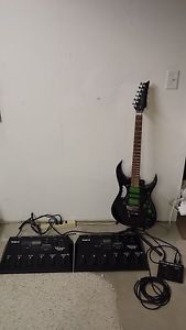 (2) Roland VG 8's with GK3 pickup and guitar