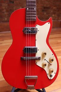 Kay Custom Kraft Model 4153 Red Fury 1961 Vintage w/ Case