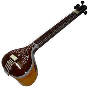 Handmade  Tanpura, Male, 4 Strings, Fiber Trolly  By Dorpmarket