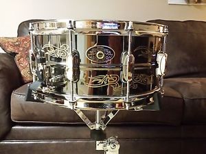 Tama Kenny Aronoff Signature Trackmaster Snare 14"x6.5 Mint!