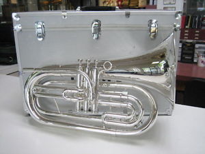 GOOD KING 1124SP MARCHING BARITONE IN Bb with CASE & MOUTHPIECE