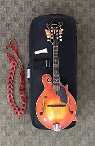 Eastman MD815PGE-HB F-Style Mandolin Honey Burst