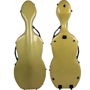 Light Strong Quality Carbon Fiber Cello Case Full Size 4/4 Cello Case Hard Case